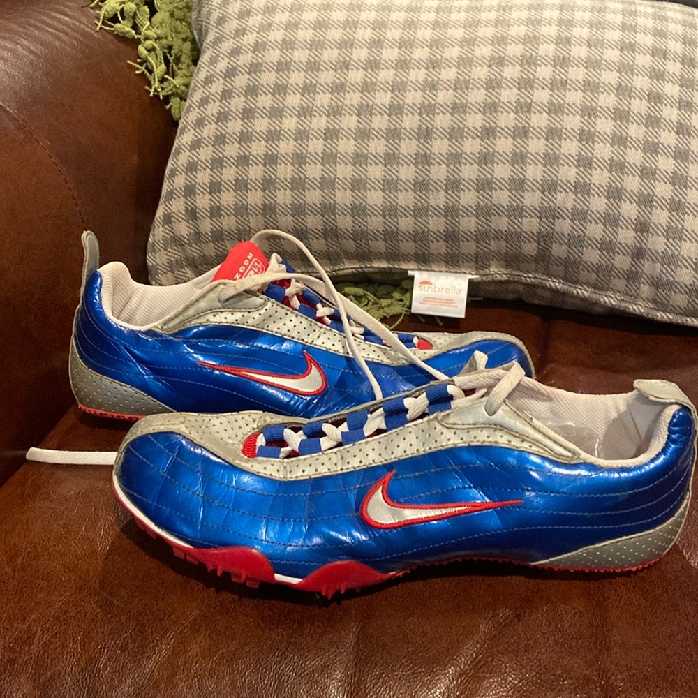 Nike zoom RIVAL2VL Bowerman series, track and field with spike sneakers size 8.5